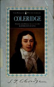 Cover of: Coleridge