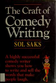 Cover of: The craft of comedy writing