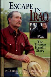 Cover of: Escape in Iraq by Thomas Hamill