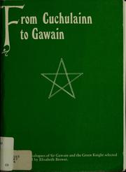 Cover of: From Cuchulainn to Gawain by Elisabeth Brewer