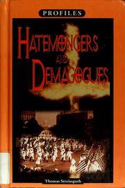Cover of: Hatemongers and demagogues