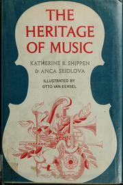 Cover of: The heritage of music
