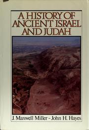 Cover of: A history of ancient Israel and Judah