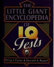Cover of: The little giant encyclopedia of IQ tests