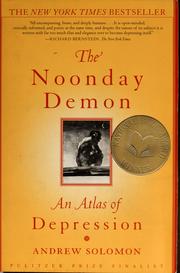 Cover of: The noonday demon: an atlas of depression