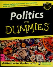 Cover of: Politics for dummies