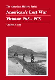 Cover of: America's Lost War: Vietnam: 1945-1975 (American History Series (Arlington Heights, Ill.).)