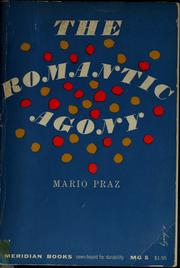 Cover of: The romantic agony