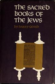 Cover of: The sacred books of the Jews