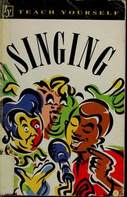 Cover of: Singing