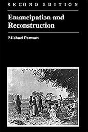 Cover of: Emancipation and Reconstruction