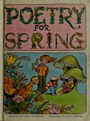 Cover of: Poetry for spring