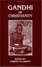 Cover of: Gandhi on Christianity