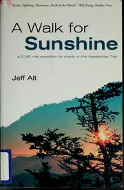 Cover of: A walk for sunshine