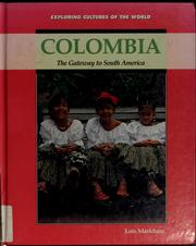 Cover of: Colombia: the gateway to South America