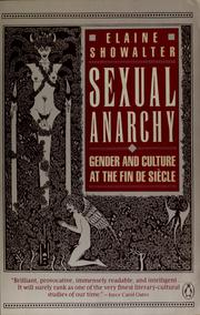 Sexual Anarchy by Elaine Showalter