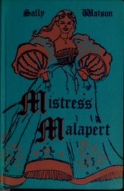 Cover of: Mistress Malapert by Sally Watson