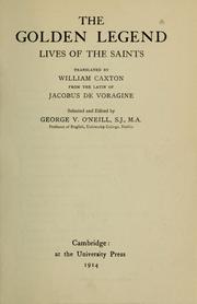 Cover of: The golden legend: lives of the saints