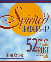 Cover of: Spirited Leadership | Ellen Castro
