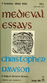 Cover of: Medieval essays