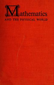 Cover of: Mathematics and the physical world
