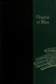 Cover of: Origins of man