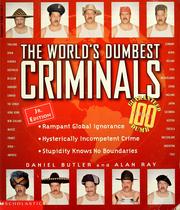 Cover of: The world's dumbest criminals