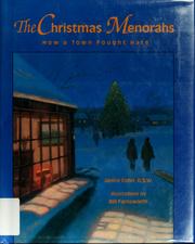 The Christmas menorahs by Janice Cohn