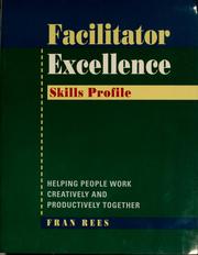 Cover of: Facilitator excellence