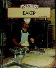 Cover of: I can be a baker