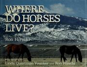 Cover of: Where do horses live? by Ron Hirschi