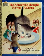 Cover of: The kitten who thought he was a mouse