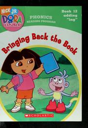 Cover of: Bringing back the book