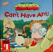 Cover of: Can't have ants