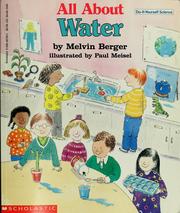 Cover of: All about water by Melvin Berger