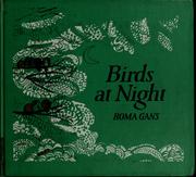Cover of: Birds at night by Roma Gans