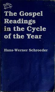 Cover of: The gospel readings in the cycle of the year