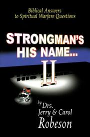 Cover of: Strongman's his name-- II