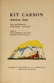 Cover of: Kit Carson by Sanford Tousey