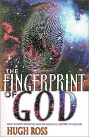 The fingerprint of God by Ross, Hugh