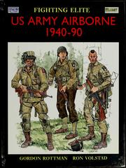Cover of: U.S. Army Airborne, 1940-90 by Gordon L. Rottman