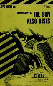 Cover of: The sun also rises by Gary Carey