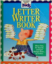 Cover of: Letter writer book by Nancy Cobb