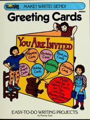 Cover of: Greeting cards: [easy-to-do writing projects]