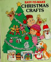 Cover of: Easy-to-make Christmas crafts by Judith Conaway