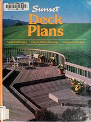Cover of: Deck plans