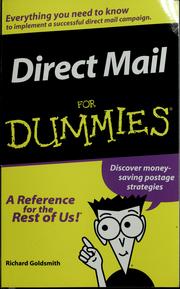 Cover of: Direct mail