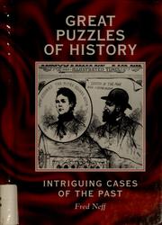 Cover of: Great puzzles of history: intriguing cases of the past