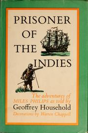 Cover of: Geoffrey Household Esq., Prisoner of the Indies