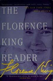 Cover of: The Florence King reader